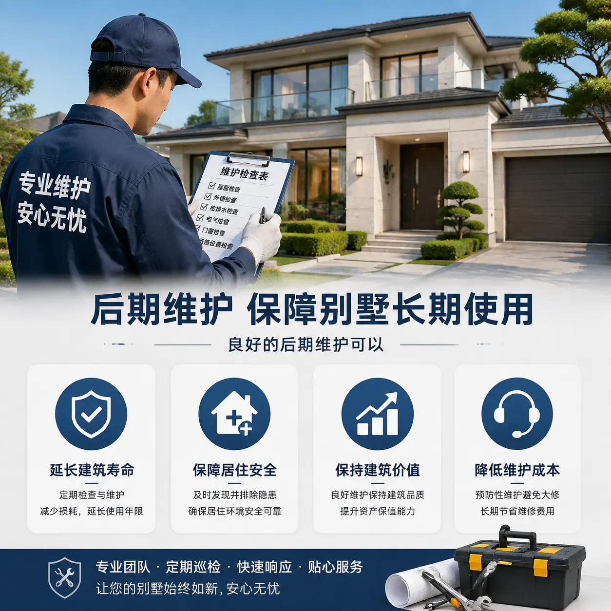 别墅建造公司推荐： 册亨 施工质量的关键要素