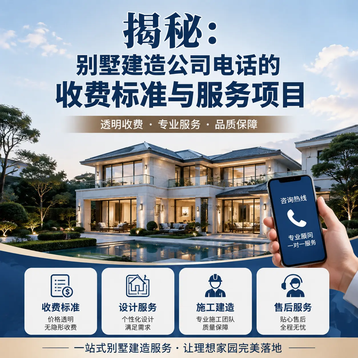 揭秘:册亨别墅建造公司电话的收费标准与服务项目