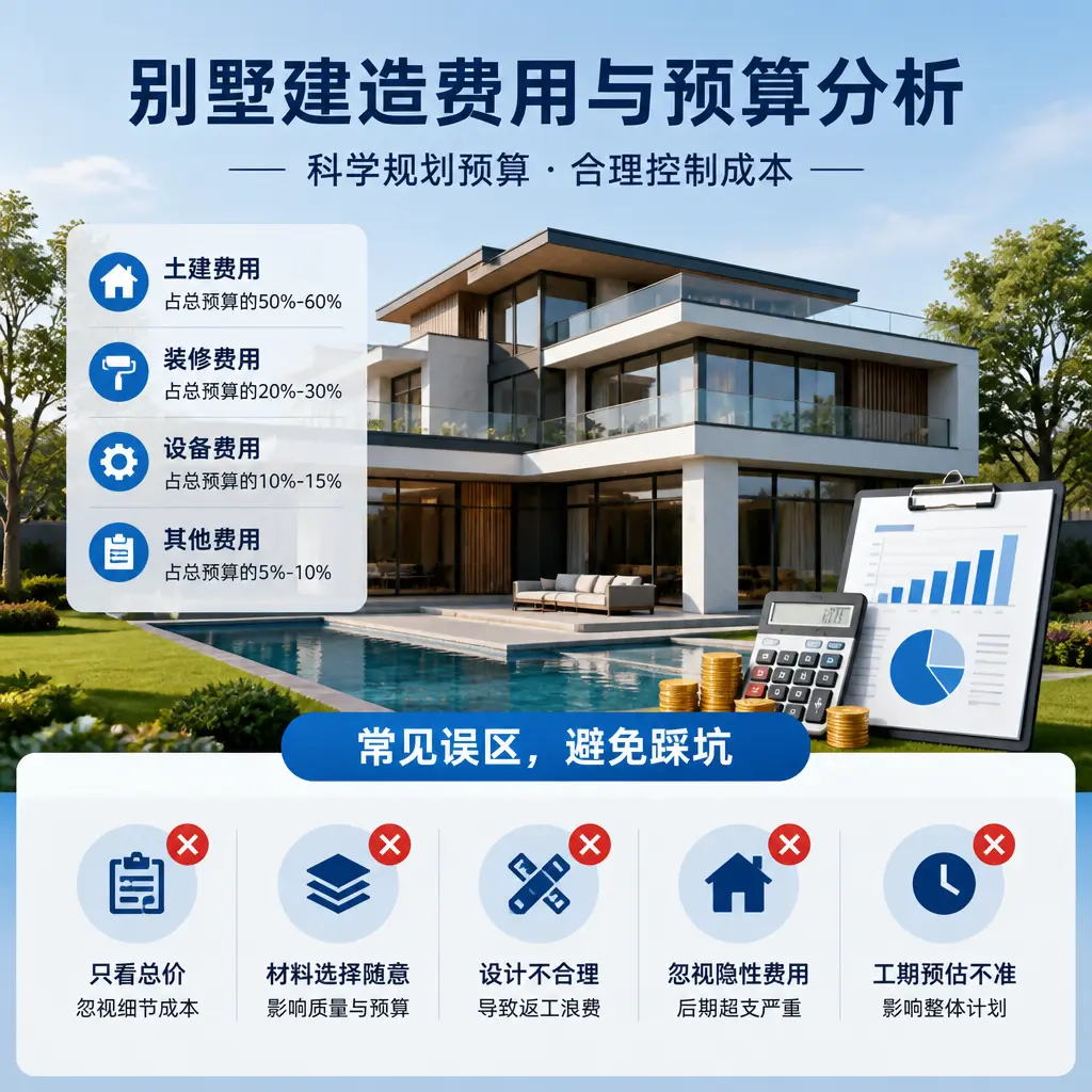 别墅建造公司推荐： 册亨 建造别墅的费用与预算分析