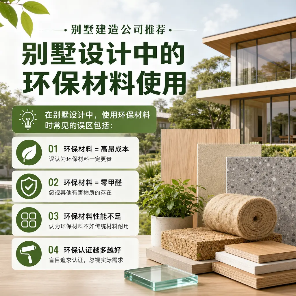 别墅建造公司推荐： 册亨 别墅设计中的环保材料使用