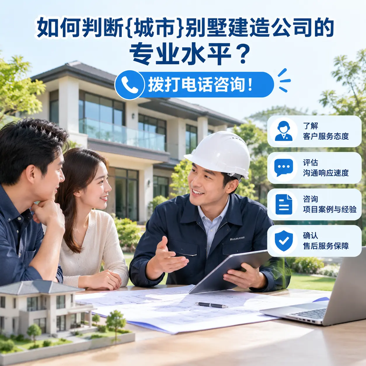 如何判断册亨别墅建造公司的专业水平?拨打电话咨询!